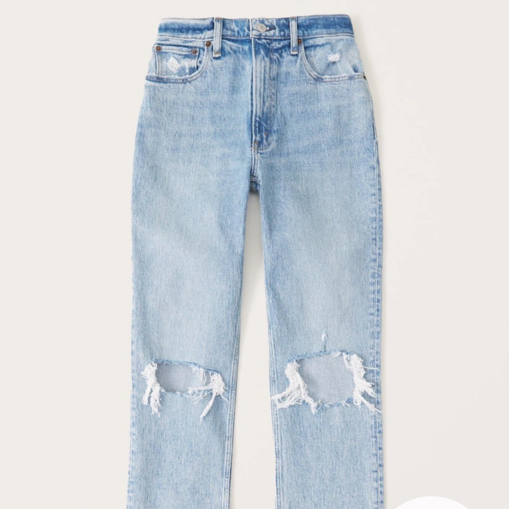 NWOT Curve Love 90s Ultra High Rise Straight Jeans